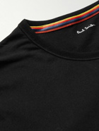 Paul Smith - Logo-Appliquéd Cotton-Jersey Pyjama Set - Black