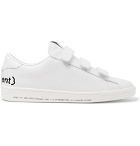 Moncler Genius - 7 Moncler Fragment Logo-Print Leather Sneakers - White