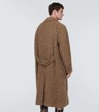 Dolce&Gabbana Double-breasted alpaca-blend coat