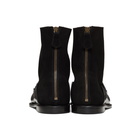 Loewe Black Croc Sock Boots