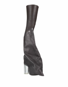 Rick Owens Womens Boot Dark in Brown