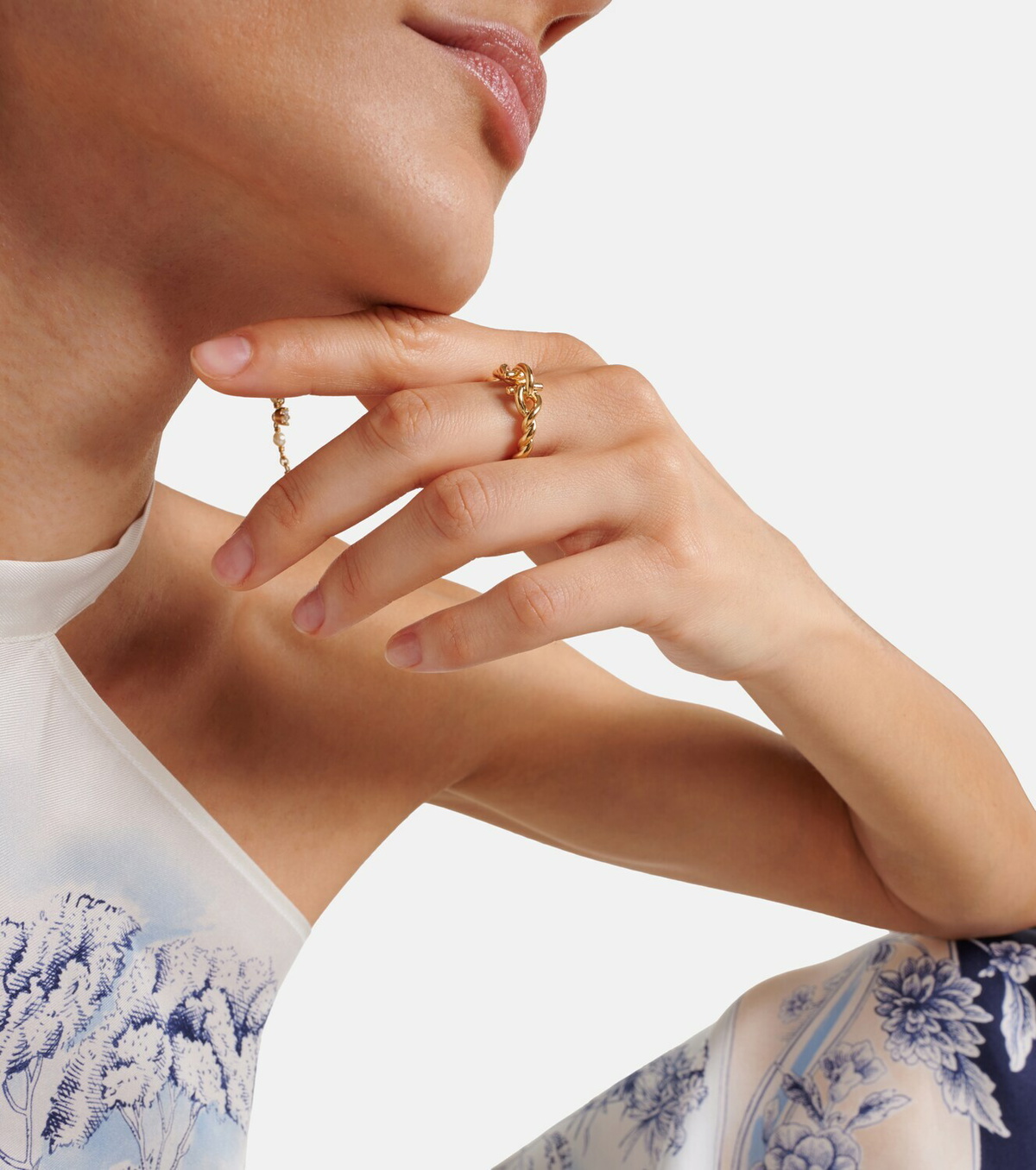 Ferragamo Gold-plated ring