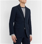 Freemans Sporting Club - Navy Slim-Fit Cotton-Seersucker Suit Jacket - Navy