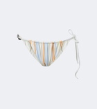 SIR Pernille beaded striped bikini bottoms