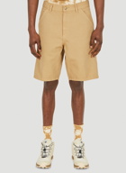 Medley Canvas Shorts in Beige