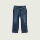 Ronning Men's Classic Denim Jeans in Distressed Denim