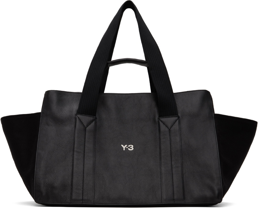 Y-3 Black Y-3 Lux Leather Bag