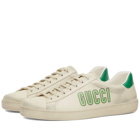 Gucci Men's New Ace Pablo Delcielo Sneakers in Ivory