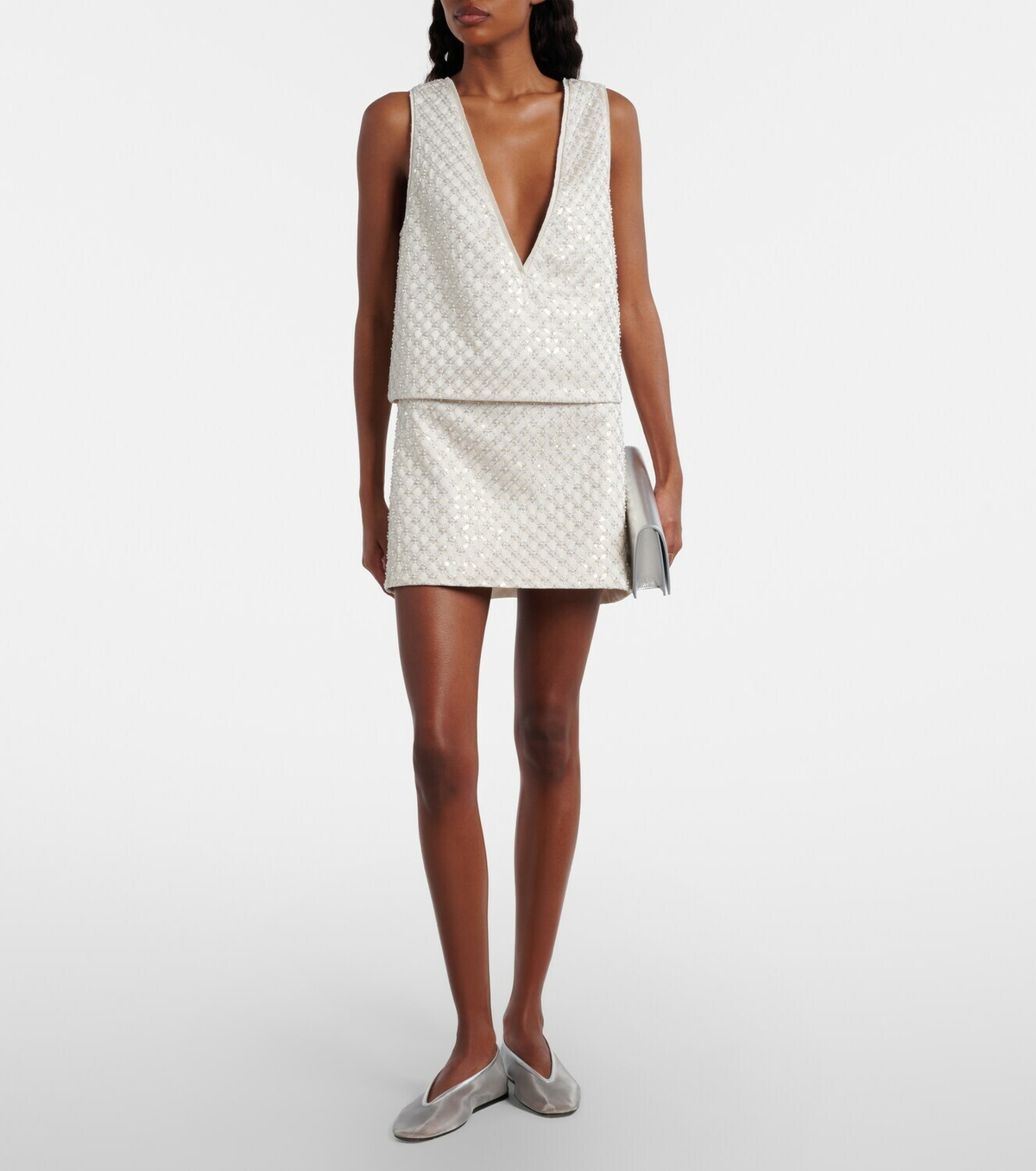 Dorothee Schumacher Sparkling Statement sequined miniskirt
