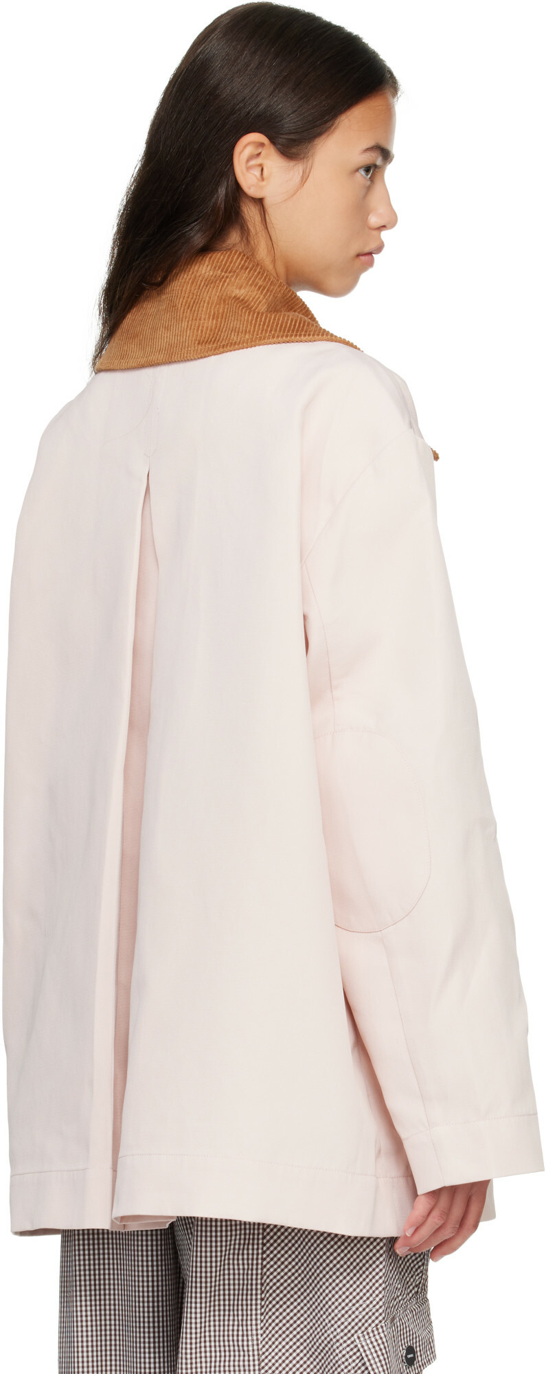 GANNI Pink Twill Jacket