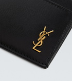 Saint Laurent Leather cardholder