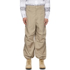 Engineered Garments Beige Twill Over Trousers
