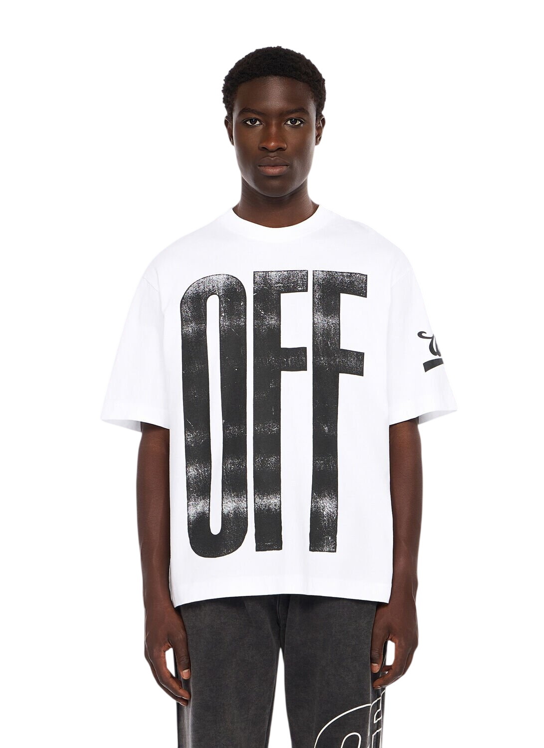 Off-White Black Firetape T-Shirt Off-White