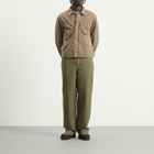 Norse Projects Men's Kvitfjell Relaxed Cotton Twill Pants in Olive Night