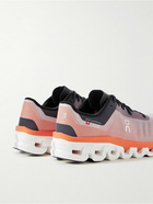 ON - Cloudflow 4 Rubber-Trimmed Mesh Running Sneakers - Orange