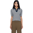 Weekend Max Mara Navy & White Albero Polo