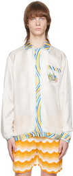 Casablanca White Aquatique Shirt