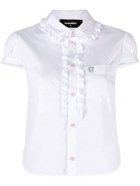 DSQUARED2 - Little Ruffled Cotton Shirt