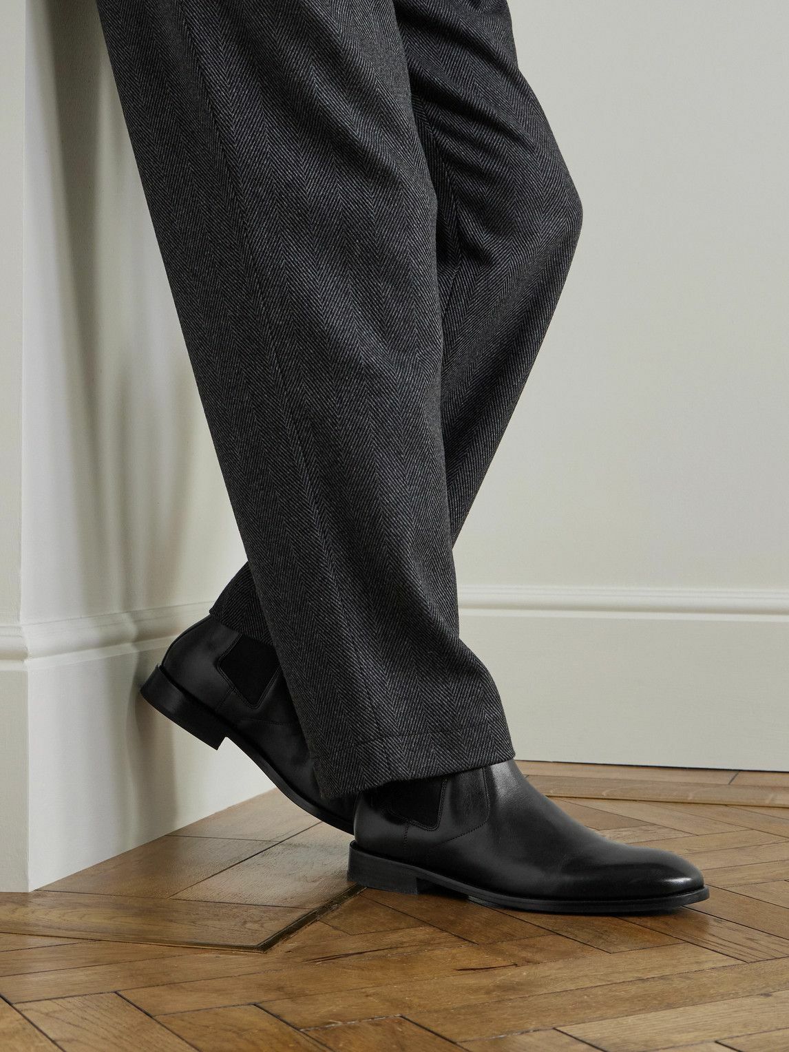 Paul Smith - Lawson Leather Chelsea Boots - Black