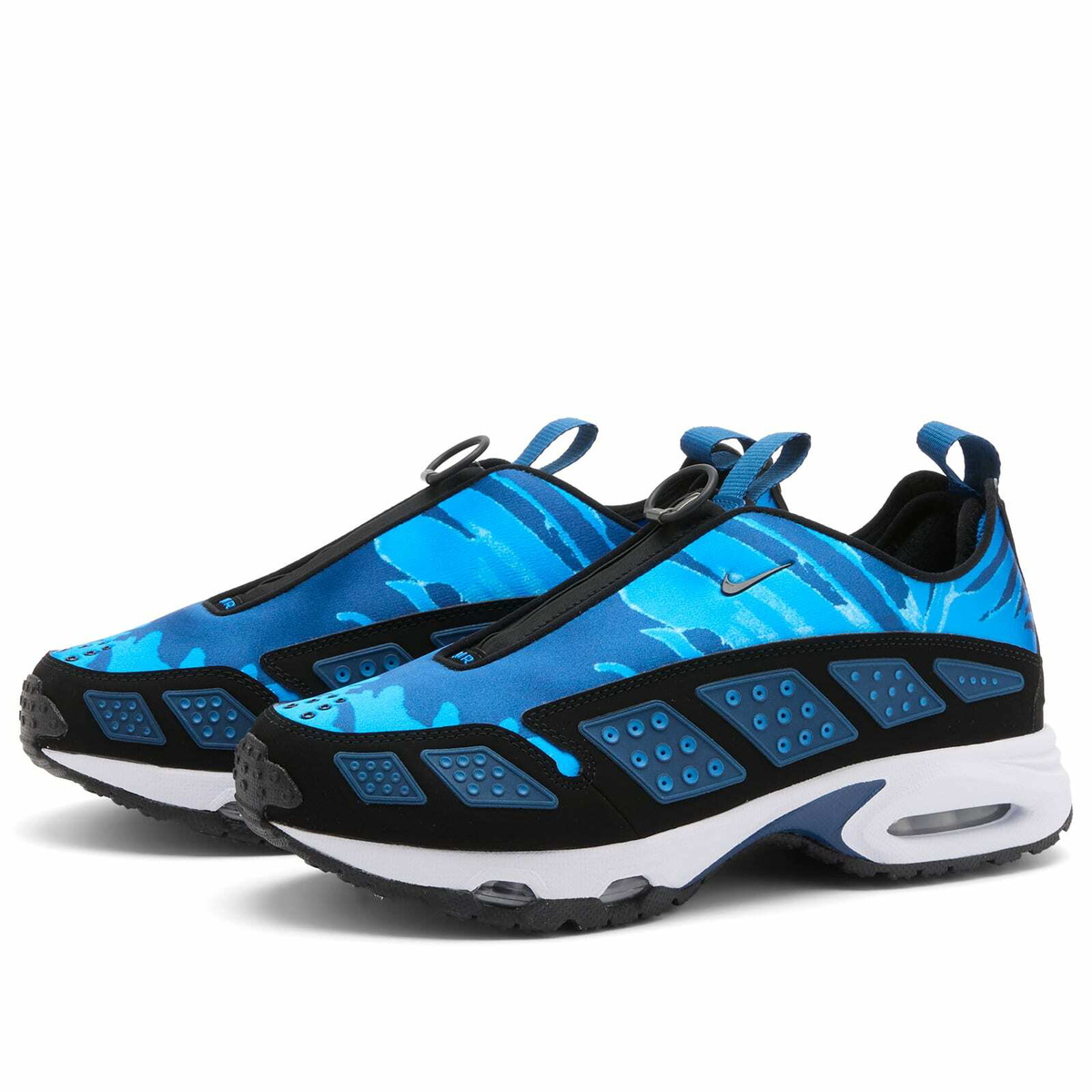 Nike W Air Max Sndr Camo W Sneaker in Blue/Black/White