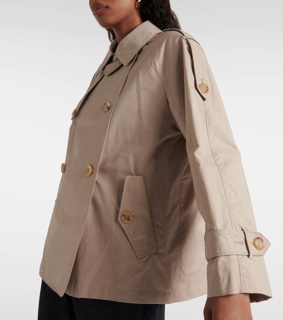 トレンチコート MAX MARA THE CUBE CTRENCH TWILL TRENCH COAT Max Mara The Cube CTrench trench coat | LODENFREY