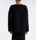 The Row Quintus wool and cashmere-blend jacket