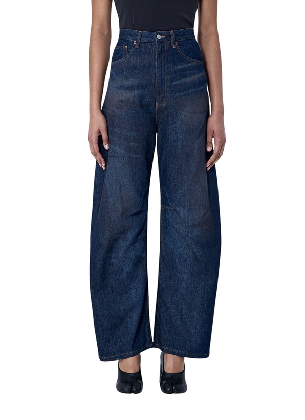 Photo: MM6 Maison Margiela Wide-Leg Denim Trousers
