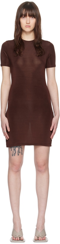 Photo: Louisa Ballou Brown O-Ring Minidress