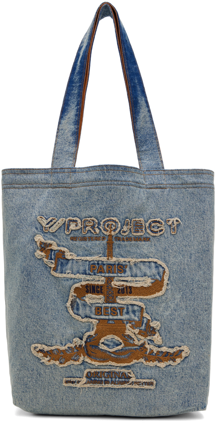 Y/Project Blue 'Paris' Best' Tote Y/Project