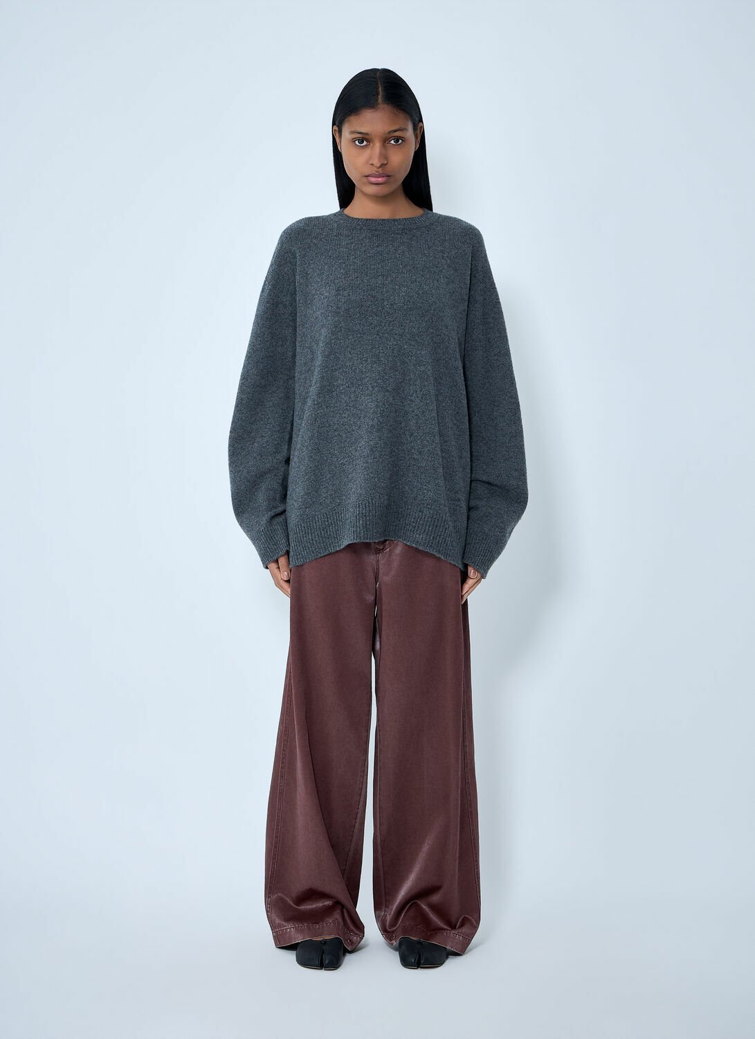 Issey Miyake Oversized Knit Sweater