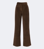 Aya Muse Aven cotton-blend corduroy wide-leg pants