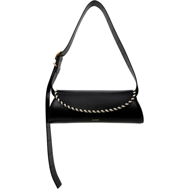 Photo: Jil Sander Black Cannolo Small Bag