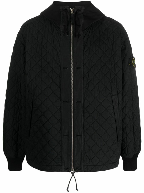 Photo: STONE ISLAND - Quilted Cotton Jacket