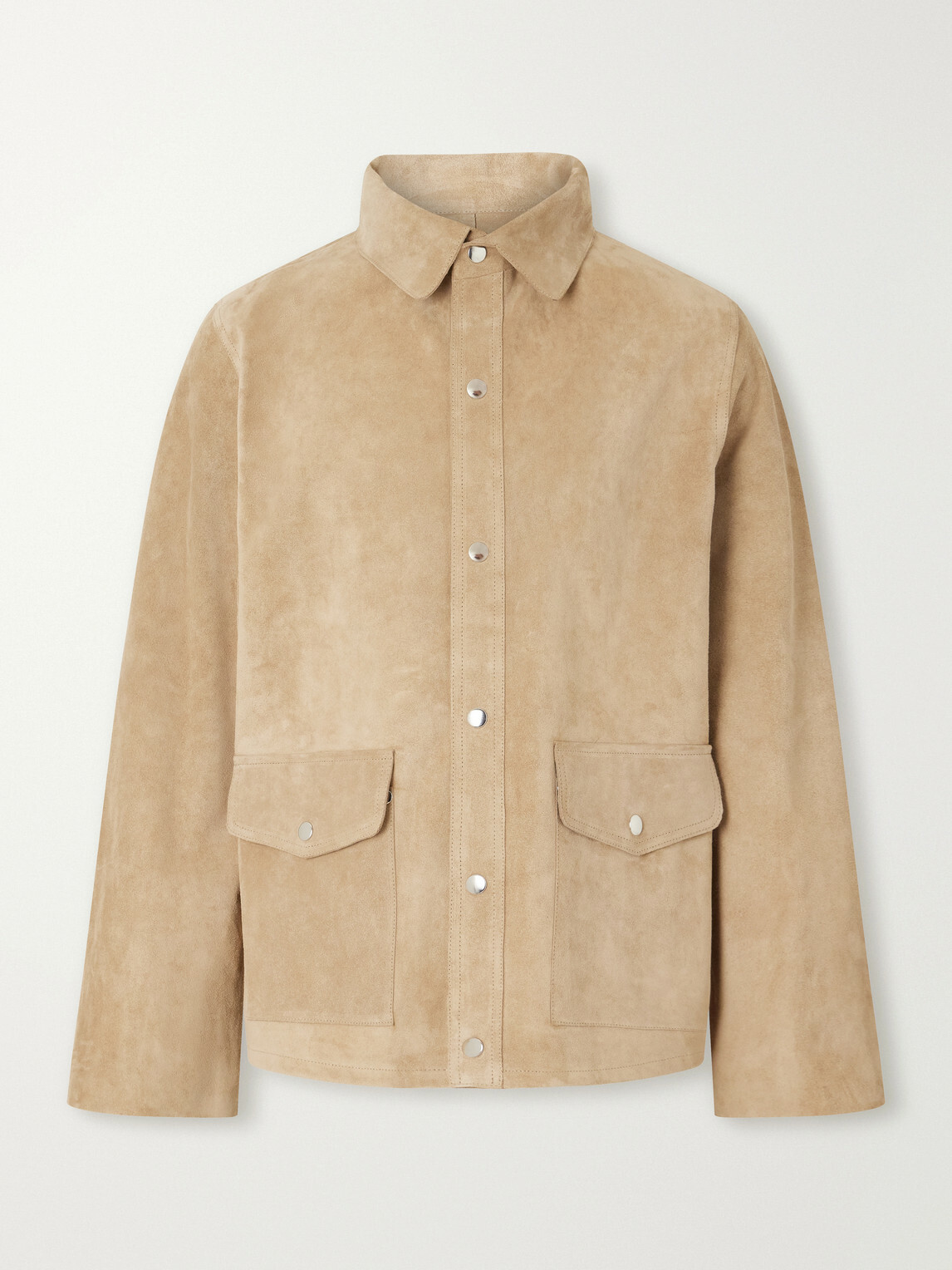 Fortela - Welder Suede Jacket - Neutrals