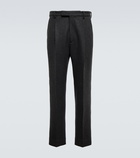 Gucci - Straight wool and cashmere pants