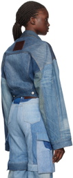 SRVC Blue Slouch Denim Jacket