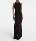 Givenchy Draped halterneck maxi dress