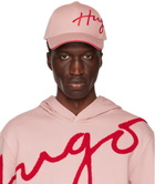 Hugo Pink Embroidered Cap