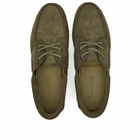 Timberland Men's 3-Eye Classic Lug Shoe in Dark Green Nubusk