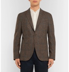 Boglioli - Brown Unstructured Checked Woven Blazer - Men - Brown