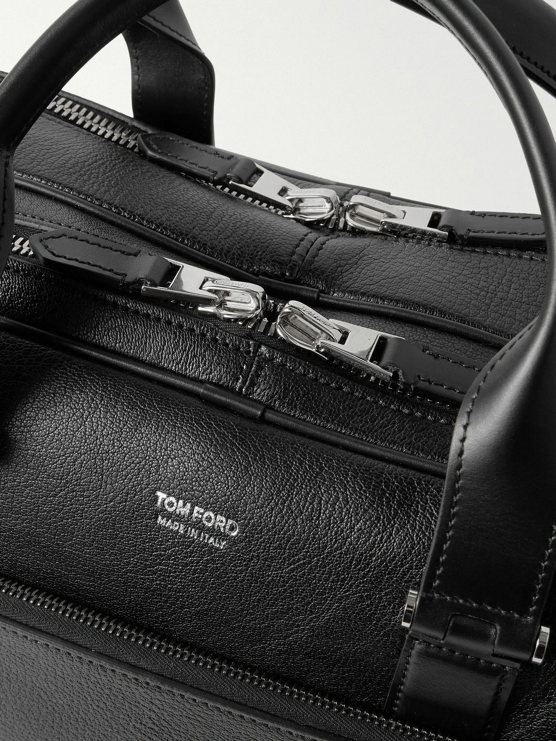 TOM FORD - Full-Grain Leather Briefcase