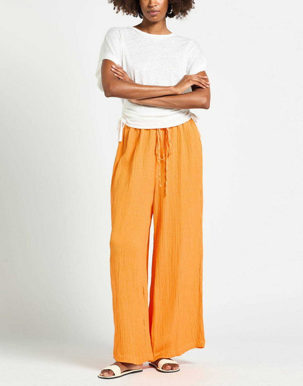 Faithfull Rupina Pants Womens Pants in Orange