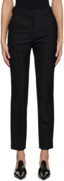 Totême Black Slim-Fit Trousers