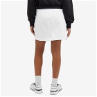 Dolce & Gabbana Women's Logo Sweat Skirt in White