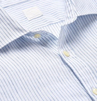 120% - Striped Linen Shirt - White