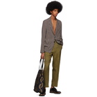 Dries Van Noten Brown Unlined Blazer