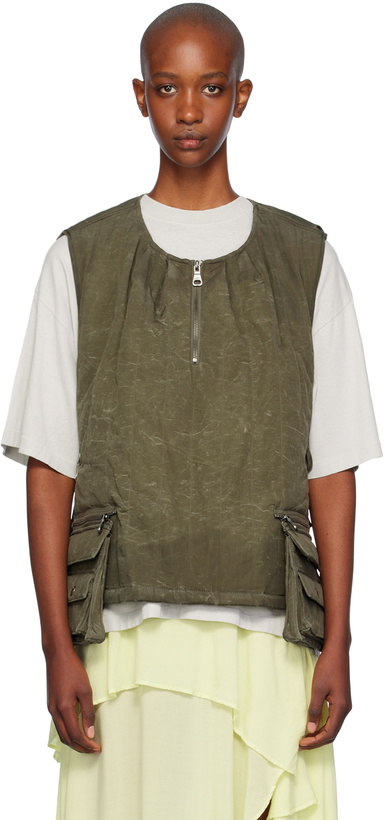 Photo: Andersson Bell Khaki Padded Turtle Vest