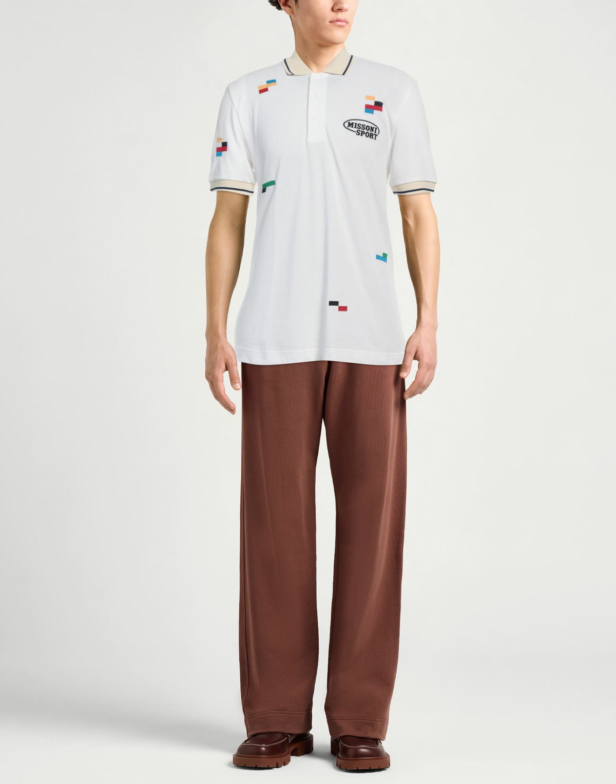Missoni Mens Polo shirt in White