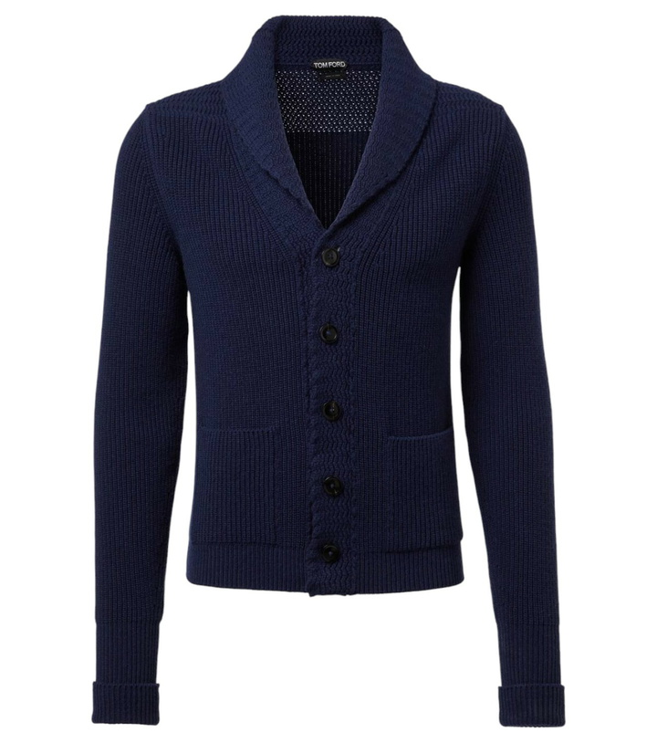 Photo: Tom Ford Cashmere cardigan