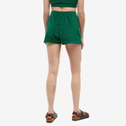 Howlin by Morrison Women's Howlin' Velour Wonder Short in Mezcal Green